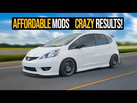 Building a Cheap Honda Fit: CRAZY TRANSFORMATION