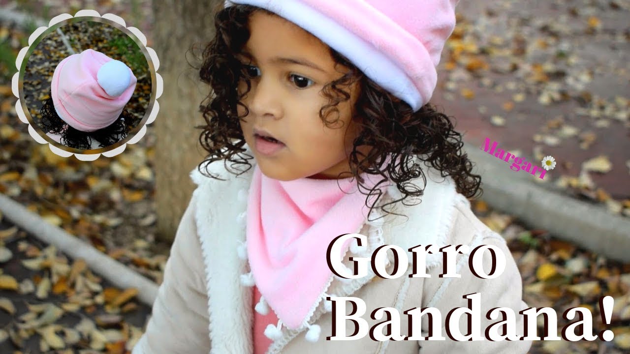 roto metal Traer Como Hacer un gorrito y bandana para niñas o niños 💙 Margari - YouTube