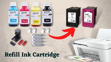 Refill ink in any printer