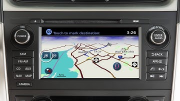 2017 Nissan Altima - Map Button (if so equipped)