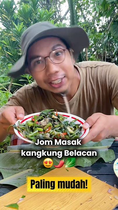 Sedap bohh😍 kangkung belacan !! Paling mudah Nak buat 🥰  #bossmipetani #pertanimudakayaberjaya