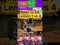 MAD Lemon’s INSANE 1v4 vs EA! 😱🔥 | PMGC 2025 Guntlet Day 3 #shorts #pubgmobile #bgmi #viral