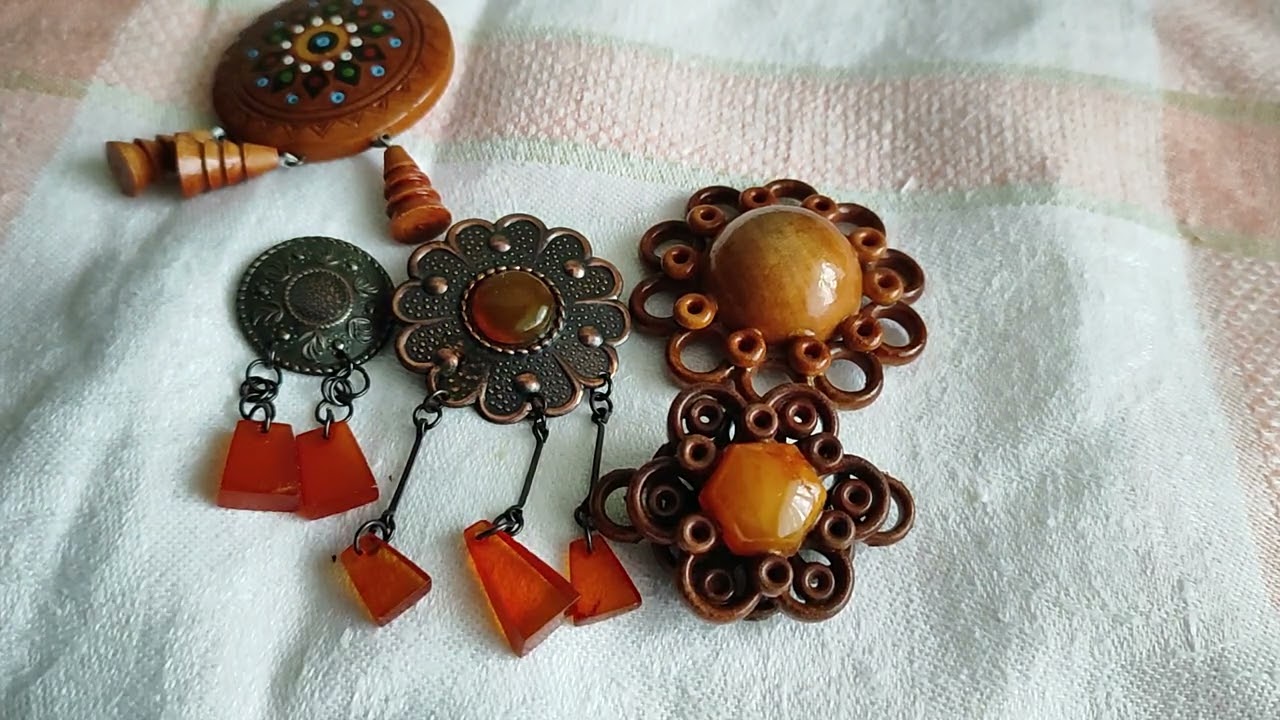 Винтажные броши - Сакты - 4