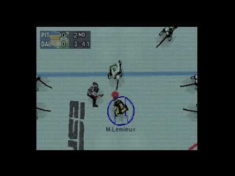 NHL PowerPlay 96 - SEGA Saturn - Gameplay