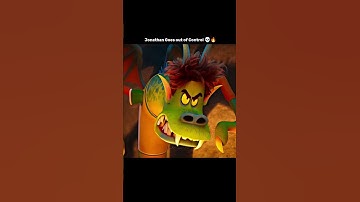 Anger of Jonathan 💀🔥 | hotel transylvania 4 | #edit #shorts #hoteltransylvania #animation |