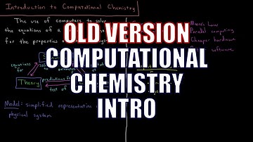 Computational Chemistry 0.1 - Introduction (Old Version)