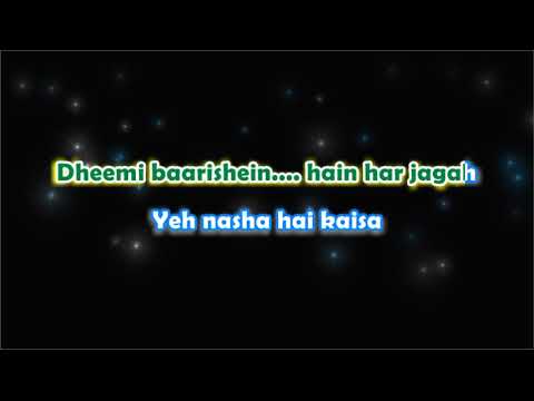 gazab-ka-hai-yeh-din---sanam-re---karaoke-with-lyrics