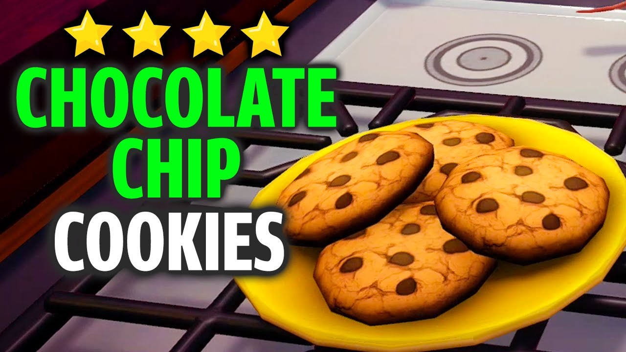 How to Make Chocolate Chip Cookies Dreamlight Valley (⭐⭐⭐⭐Meal) YouTube
