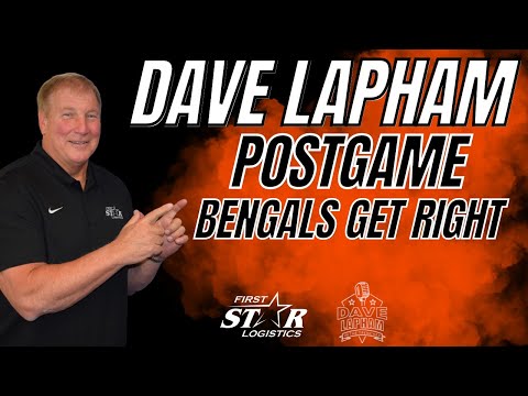 Dave lapham postgame | bengals get right against carolina panthers