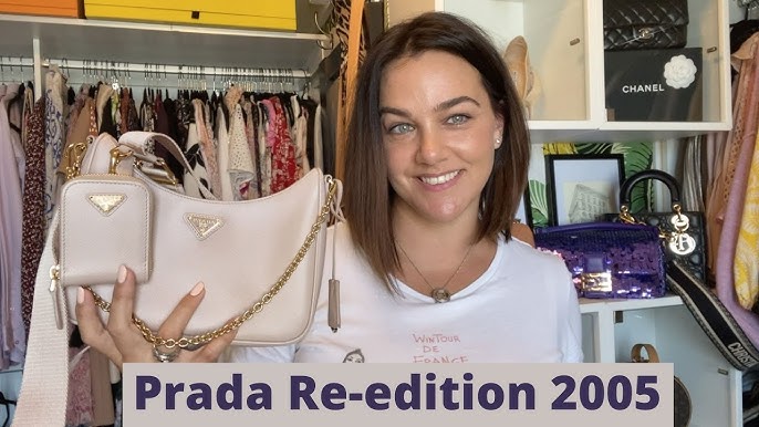 UNBOXING THE PRADA RE-EDITION 2005 SAFFIANO LEATHER BAG + REVIEW (HYPE,  PRICING, STYLING) 