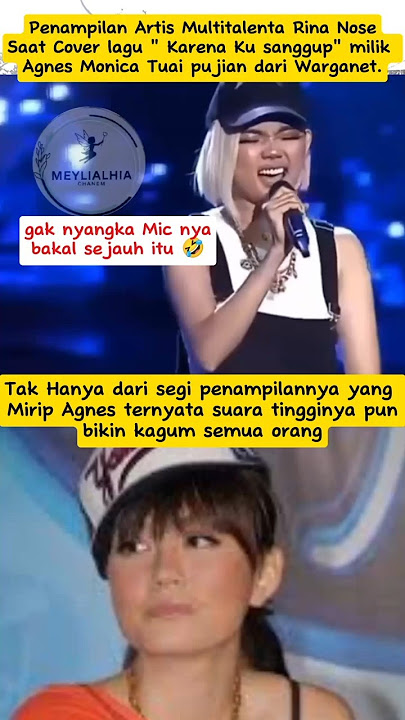 Tak Disangka! #RinaNose #CoverLagu #AgnezMo Banjir Pujian, Suara Tingginya Bikin Kagum 👏 #trending