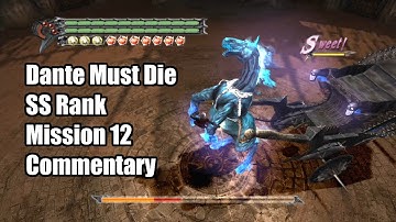 Devil May Cry 3 HD - Dante Must Die SS Rank - Mission 12 with Commentary