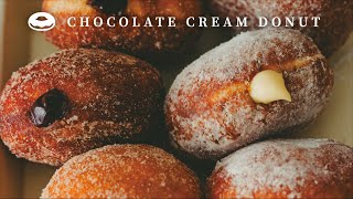 Cinnamon Chocolate Cream Donut｜Ohyoo Cooking