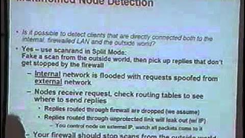 DEF CON 11 Hacking Conference Presentation By Dan Kaminsky - Stack Black Ops - Video