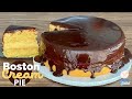 BOSTON CREAM PIE | PASTEL SUAVE Y ESPONJOSO RELLENO DE CREMA PASTELERA | POSTRES CON IXCHEL