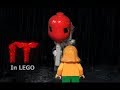 Lego it  georgie meets pennywise scene horror brickfilm