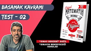 Basamak Kavramı  TEST 02 | ORİJİNAL TYT SORU BANKASI | #yks2024     @SonerAkinciMatematik     ​