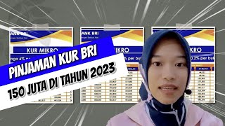 Pinjaman KUR BRI sd 150 Juta 2023