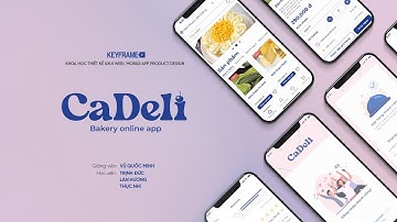 Cadeli - ứng dụng đặt bánh bakery trực tuyến