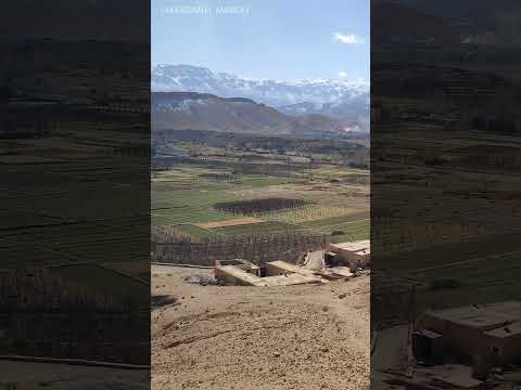 إطلالة جميلة على جبل العياشي ميدلت2023