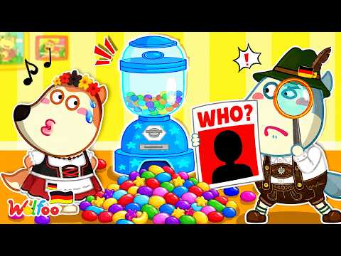 Wolfoo Stories 🐺 Detective Wolfoo 🕵️ Wolfoo's house is full of candy! Who did it?