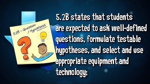 5.2B Hypothesis TEKSvideo