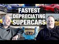 Fastest depreciating supercars revealed which loses 42 in 1 year which gains 95  thecarguystv