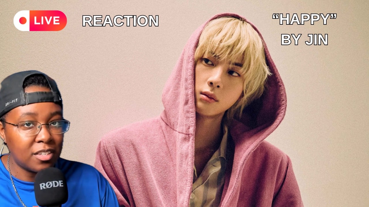 Listening to Jin's mini album 