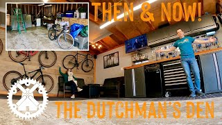 DREAM BIKE Garage UPDATE! | The Dutchman's Den | A Detailed look into this DIY Bike Cave