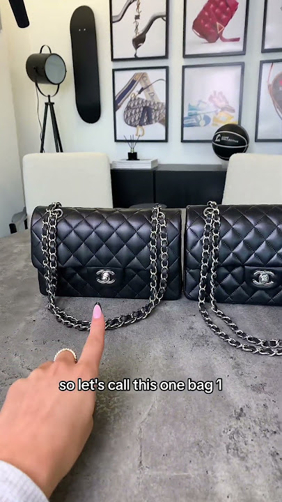$10,000 vs $100 SUPER Fake Chanel bag #luxury #fashion #realvsfake #chanelbag
