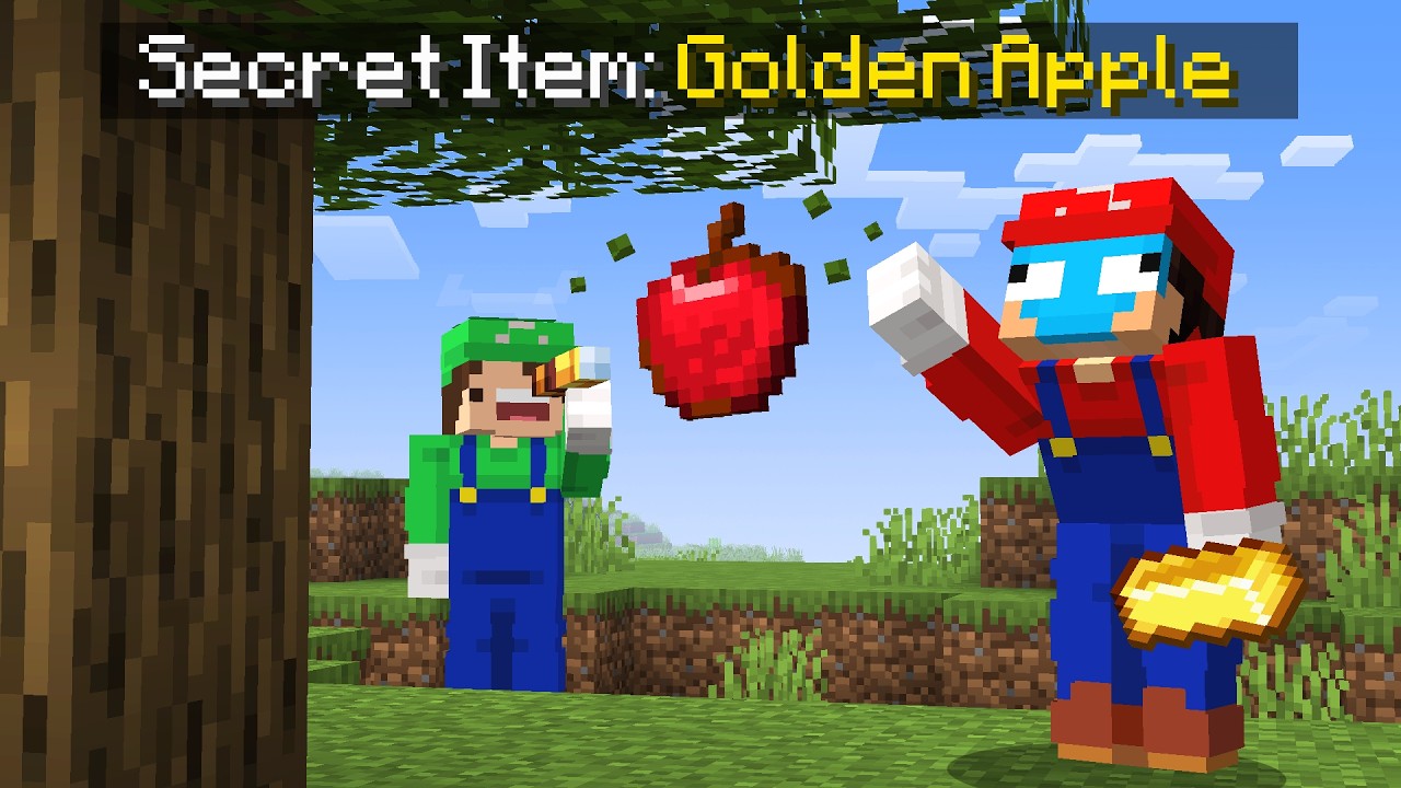 Get Your Secret Item, You Win in Minecraft...