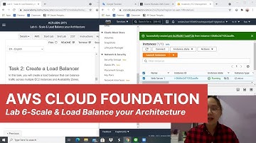 AWS Cloud Foundation Lab 6 - Scale & Load Balance your Architecture