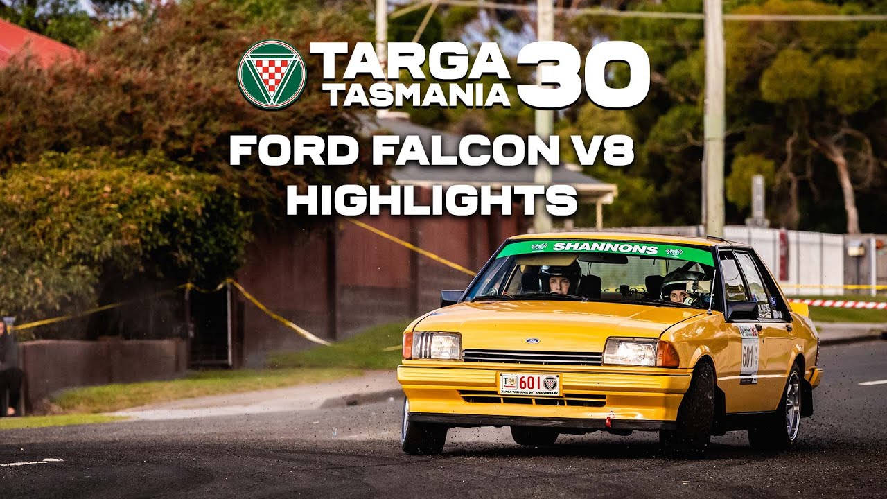 TARGA Tasmania 2022 — Ford Falcon XE V8, основные моменты