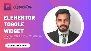 Elementor Toggle Widget Tutorial in Hindi | How to Create & Customize Toggles in WordPress 2025 screenshot 4