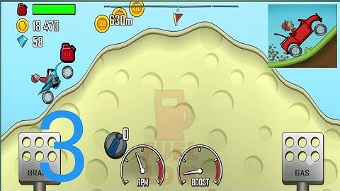 Hill Climb racing-Gameplay walkthrough part 3 (iOS, Android) #gameplay#gaming#trending#hillclimbraci