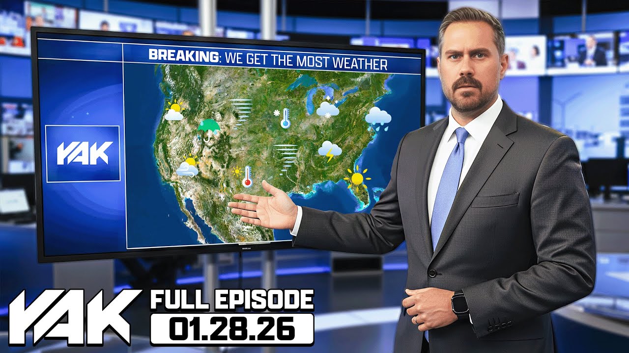 Big Cat Declares The U.S. as the Most Weather Country | The Yak 1-28-26