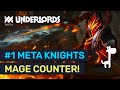 #1 META KNIGHTS! Best Rank Up Build & Mage Counter! | Dota Underlords