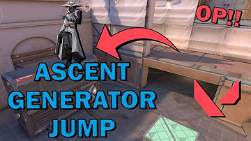 ASCENT GENERATOR JUMP!!! How to make the jump on A on Ascent!!!