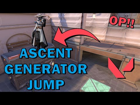 ASCENT GENERATOR JUMP!!! How to make the jump on A on Ascent!!!