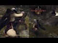 Dragons dogma 2 griffin randomly dives into a river for no reason 11k xp second funny animation