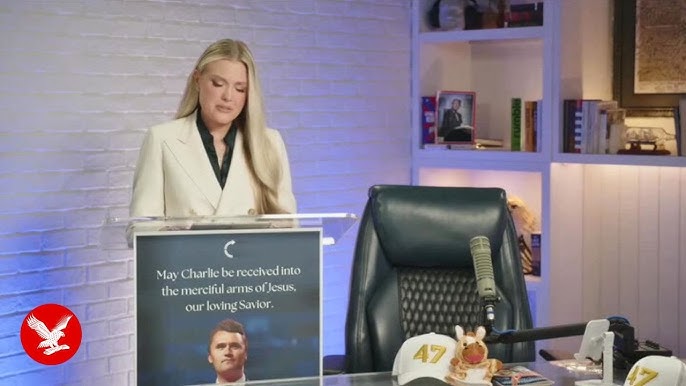 Charlie Kirk’s wife Erika posts video diary as his body is returned home