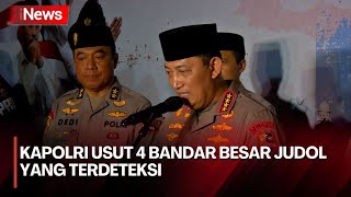4 Bandar Besar Judol Terdeteksi, Kapolri: Kita Usut Sampai Tuntas!