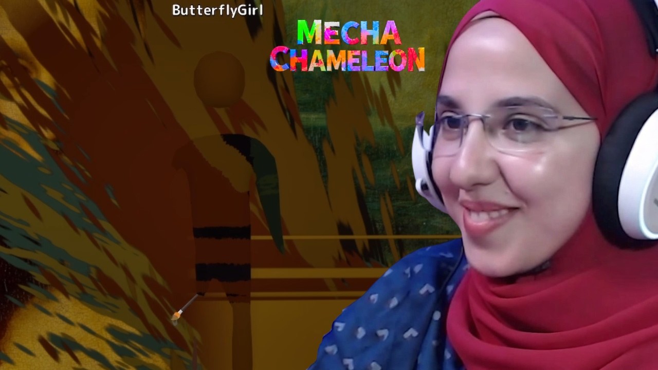 بقيت رسامة | MECCHA CHAMELEON - YouTube