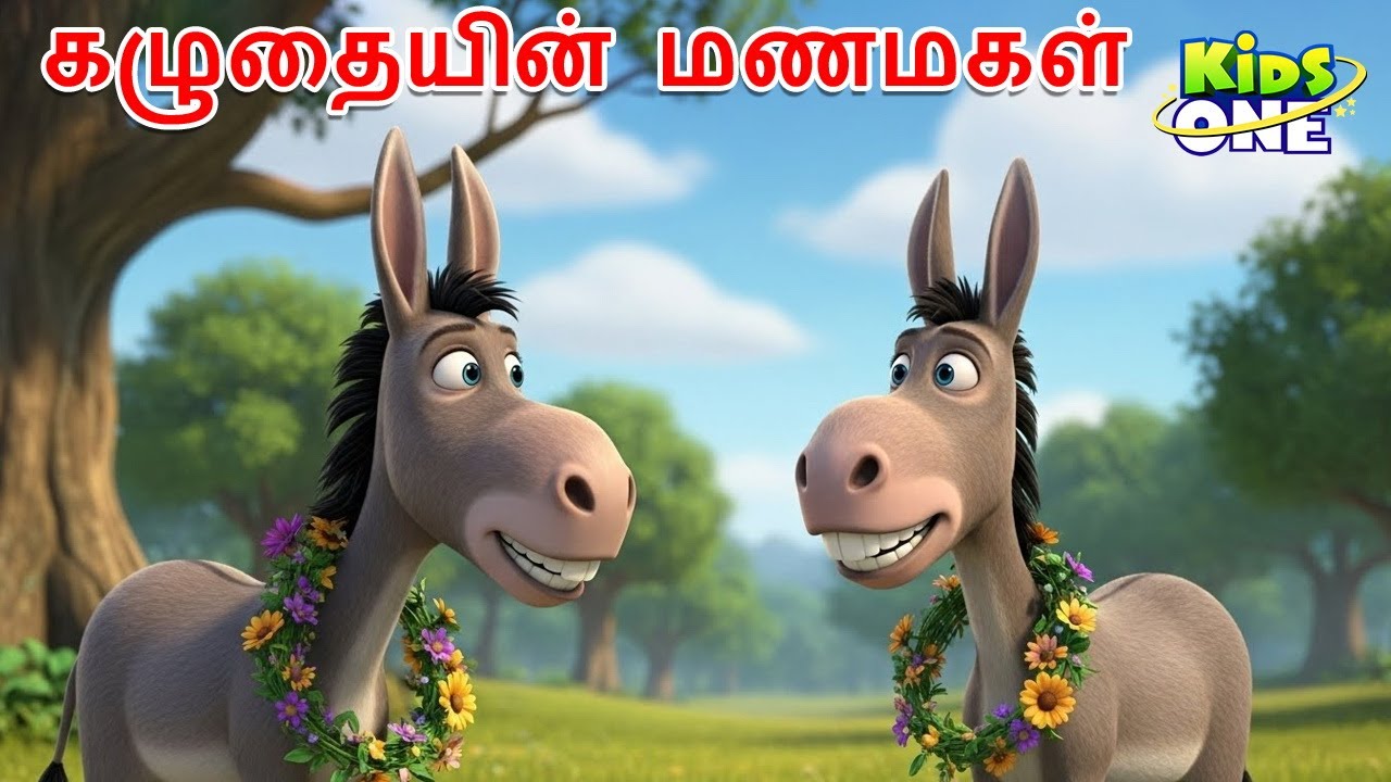 Tamil Stories | கழுதையின் மணமகள் | Tamil Moral Stories | Tamil Fairy Tales