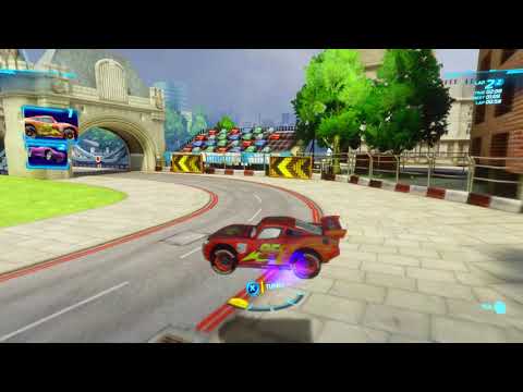 Cars 2 The Video Game Lightning McQueen Buckingham Sprint Potatoe 
