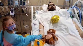 Metro Detroit father hospitalized for 6 months due to COVID reunites with his young daughter