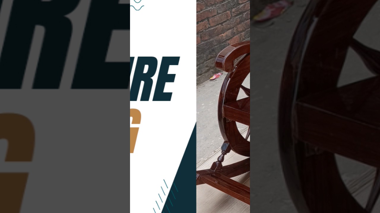 rocking chair sheesham wood //wood restoration 