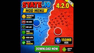 STATE.IO MOD APK v4.2.0 Unlimited Money + No Ads + 150MB | Latest Version 2026 screenshot 1