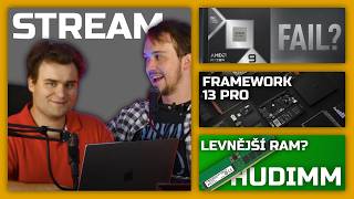 Ryzen 9950X3D2 je PROPADÁK? Nový Framework vypadá luxusně! | Livestream TechPokec