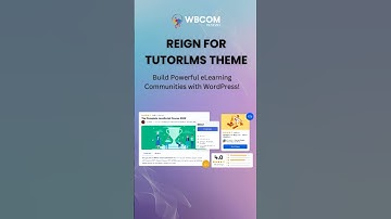 Reign for Tutor LMS Theme | Best Social Learning Theme for #WordPress eLearning LMS plugin #TutorLMS